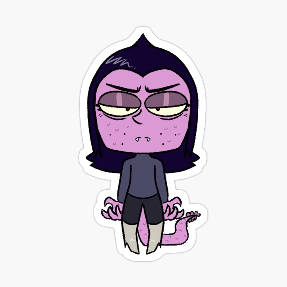 OK KO - Chibi Professor Venomous | Sticker