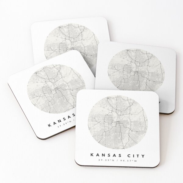 Item preview, Kansas City Map Print designed and sold by fallonrussell.