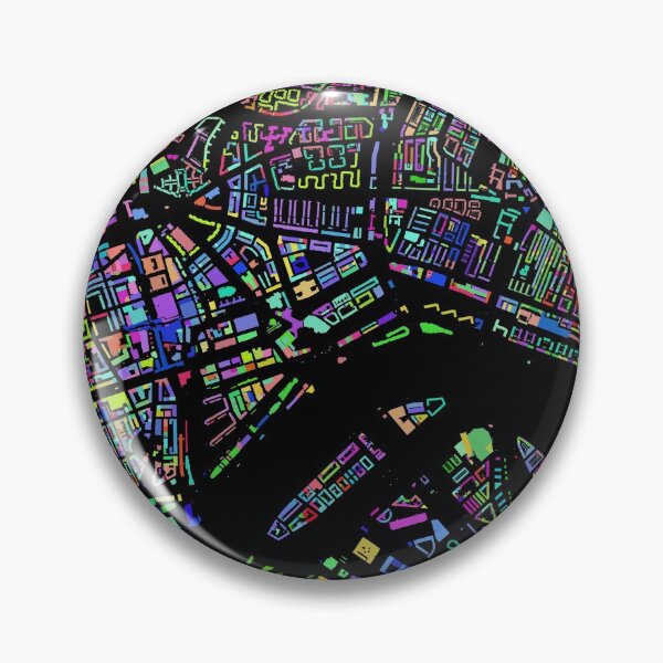 Item preview, Rotterdam City of Colours (without text) designed and sold by Data-Driven Map Designs.