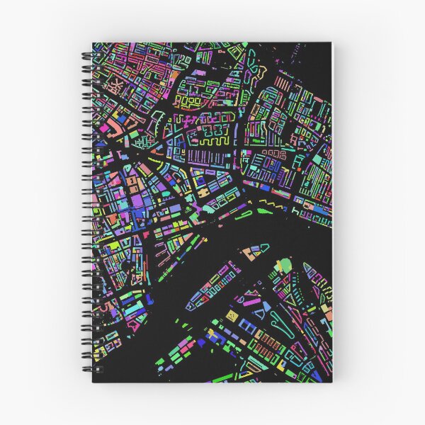 Item preview, Rotterdam City of Colours (without text) designed and sold by Data-Driven Map Designs.