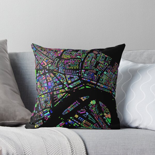 Item preview, Rotterdam City of Colours (without text) designed and sold by Data-Driven Map Designs.