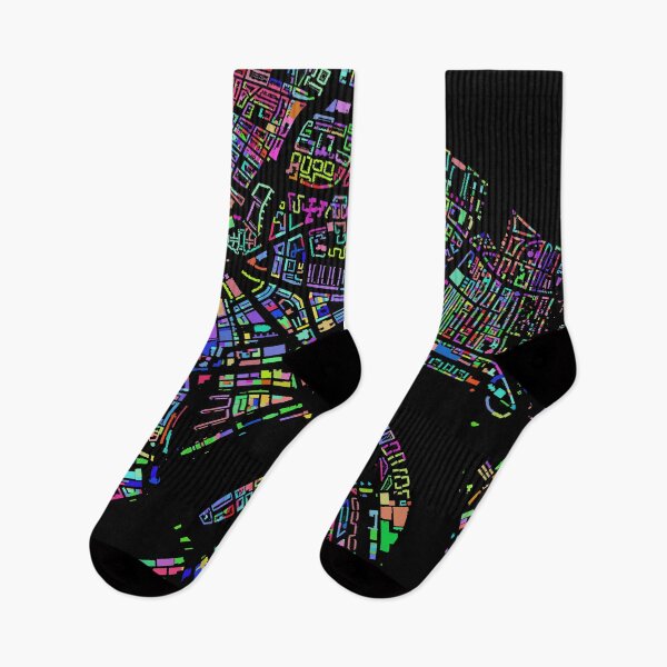 Item preview, Rotterdam City of Colours (without text) designed and sold by Data-Driven Map Designs.