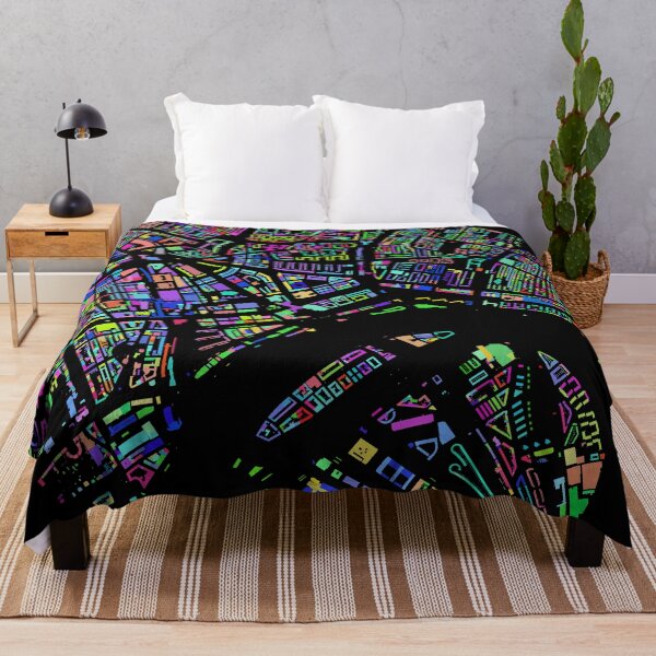 Item preview, Rotterdam City of Colours (without text) designed and sold by Data-Driven Map Designs.