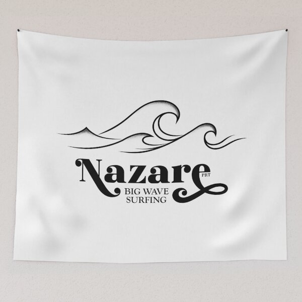 Item preview,  So the real big waves only come from Nazare. designed and sold by SUBGIRL.