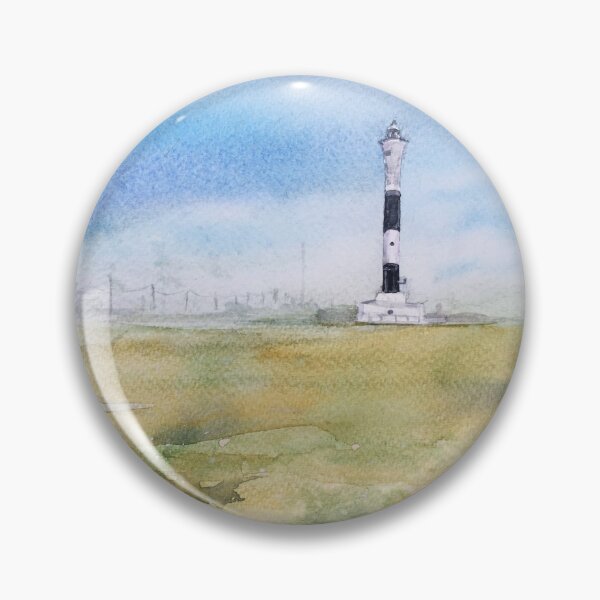 Item preview, Watercolour Painting of Dungeness Lighthouse designed and sold by Double Dutch Designs.