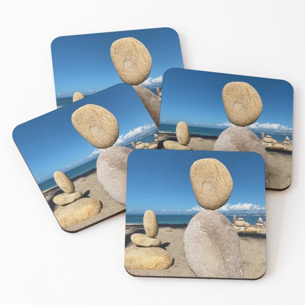 Item preview, Rocas apiladas a lo largo de la playa designed and sold by Designsbyirisx.