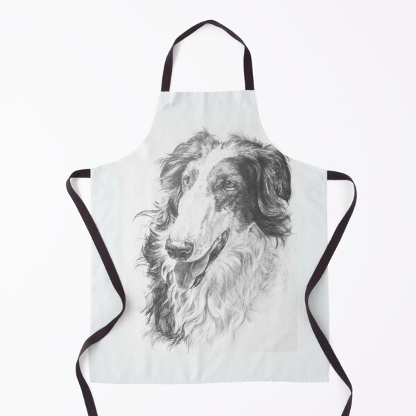 Item preview, Russian Wolfhound in Graphite designed and sold by BarbBarcikKeith.