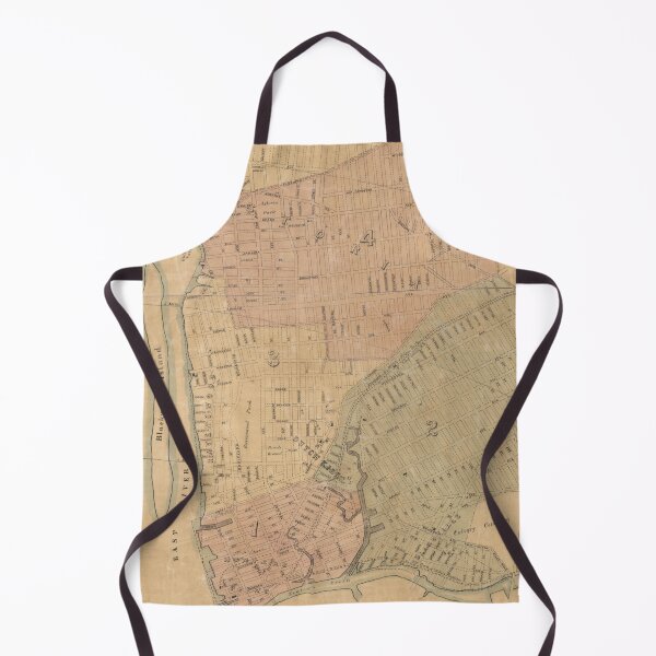 Item preview, Vintage Long Island City NY Map (1876) designed and sold by BravuraMedia.