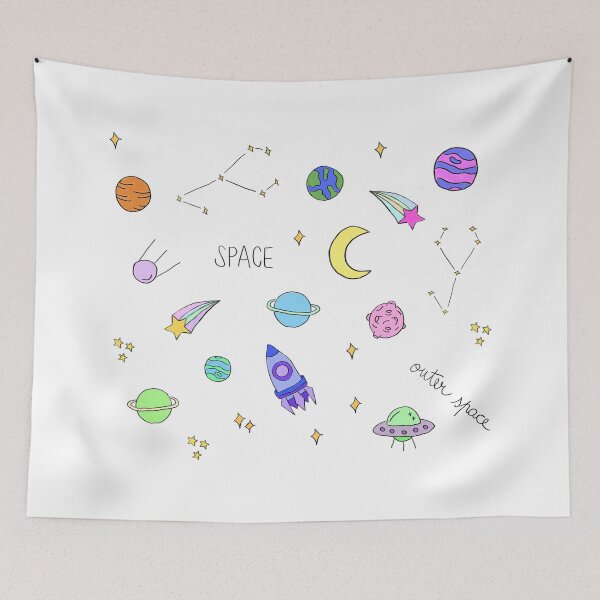 Item preview, Space Pattern 1 designed and sold by pauli-nai.