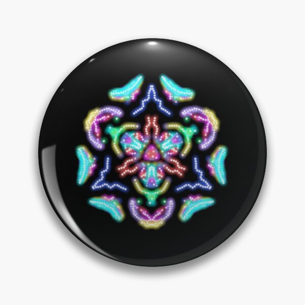 Item preview, colorful triangular flower designed and sold by nannadesign.