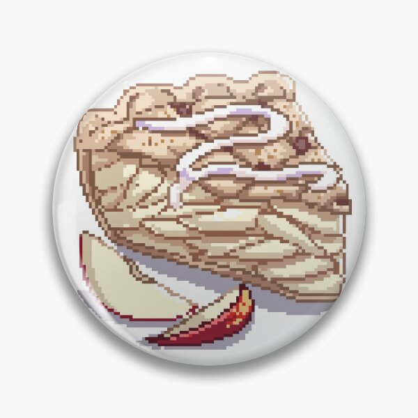 Item preview, Apple pie pixel art designed and sold by Sugaranspice.