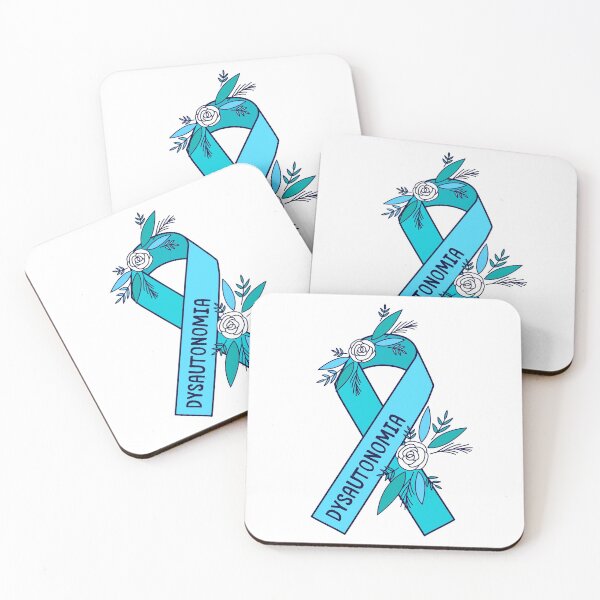 Item preview, Dsyautonomia Awareness Blue Ribbon designed and sold by lozo828.