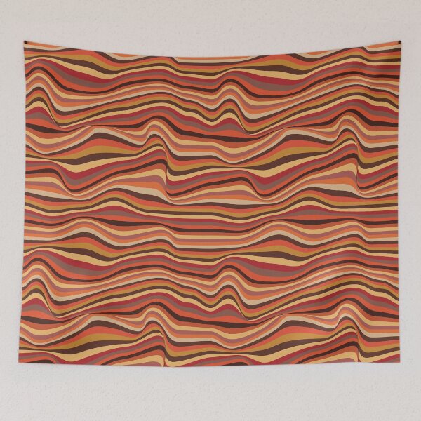 Item preview, Abstract sandstone colorful waves pattern designed and sold by Elemesca.