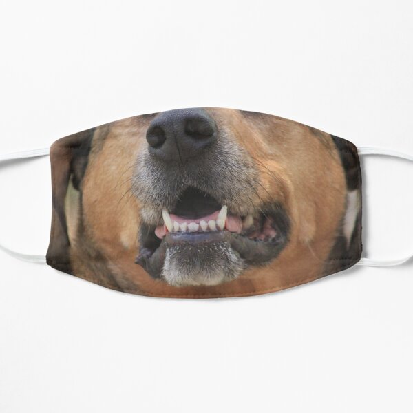 Happy Dog Flat Mask