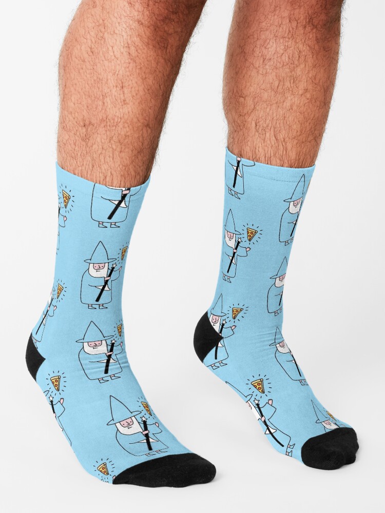 Alternate view of Pizza Wizzard Socks