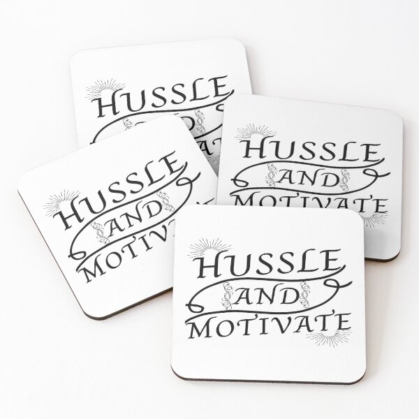 Item preview, Hussle & Motivate designed and sold by MOHAMEDZE.