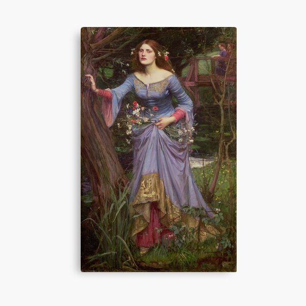 Item preview, Waterhouse's "Ophelia" designed and sold by laurens-doodles.
