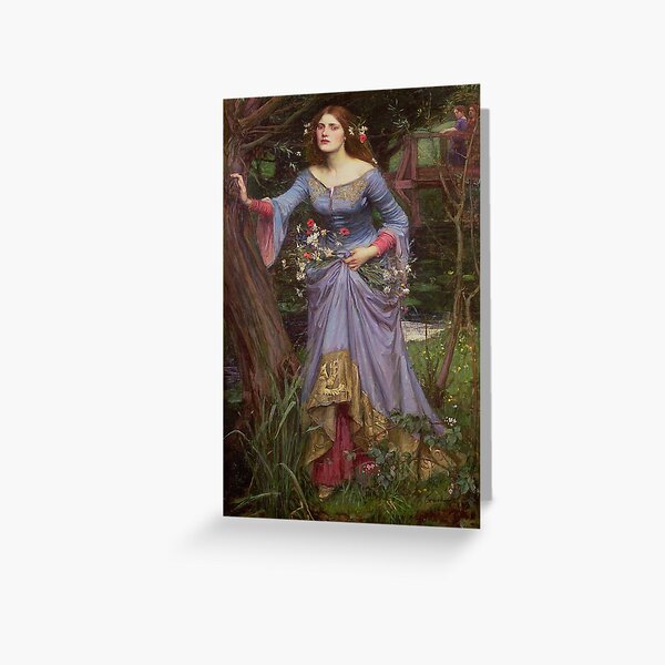 Item preview, Waterhouse's "Ophelia" designed and sold by laurens-doodles.