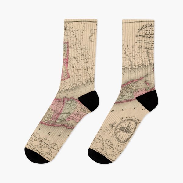 Item preview, Vintage Long Island NY Map (1870) designed and sold by BravuraMedia.
