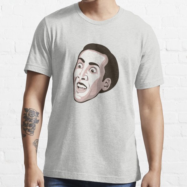 Nicolas Cage Faces Of Awesome T Shirt For Sale By Facesofawesome Redbubble Faces T