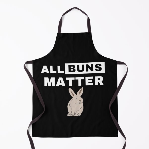 Item preview, ALL BUNS MATTER with tan bunny rabbit designed and sold by Rabbitti.