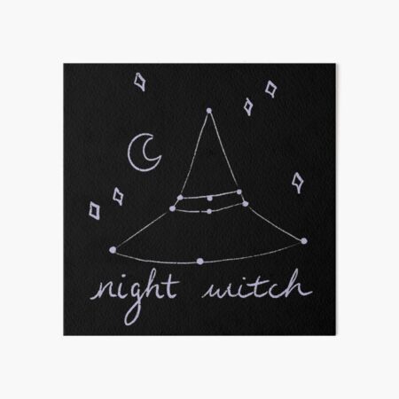 Night Witch Art Board Print