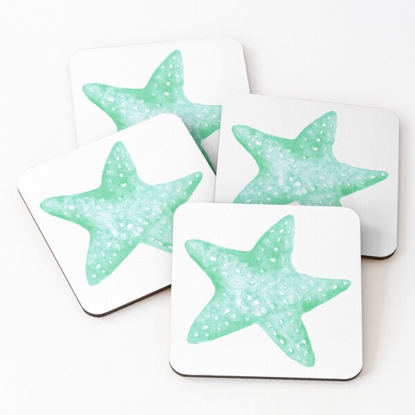 Item preview, Turquoise starfish designed and sold by latiendadearyam.