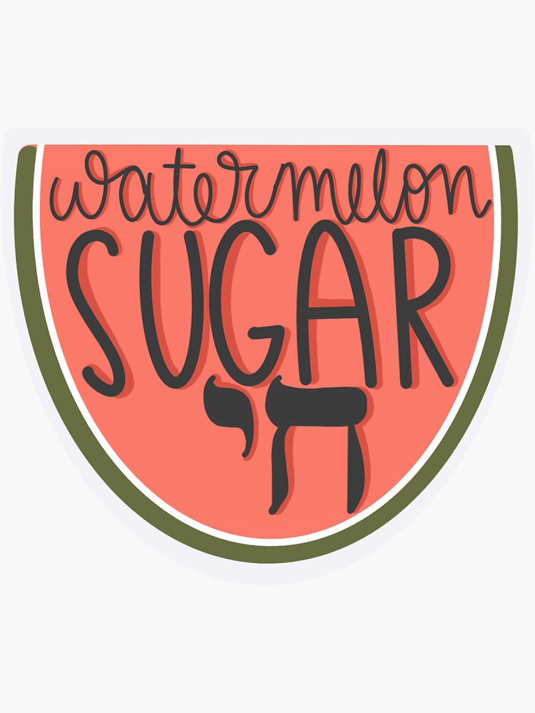 Thumbnail 3 of 3, Sticker, watermelon sugar chai! designed and sold by halliecohenn.