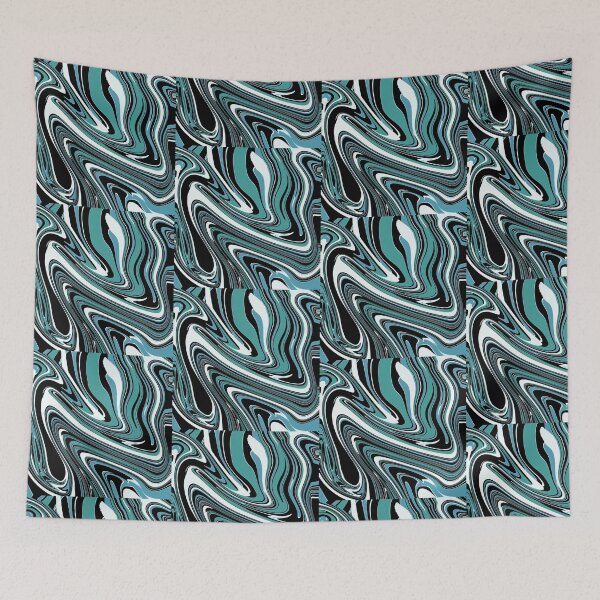Item preview, Marble swirl (Orca Bay) designed and sold by DreamPalette.