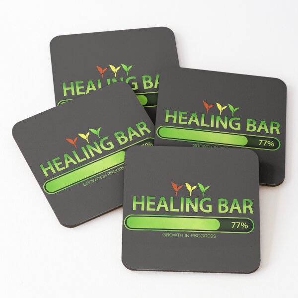 Item preview, Healing Bar: Growth in Progress Design designed and sold by NU-ANCESTORS.