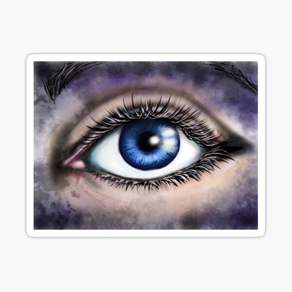 Blue Eye Sticker