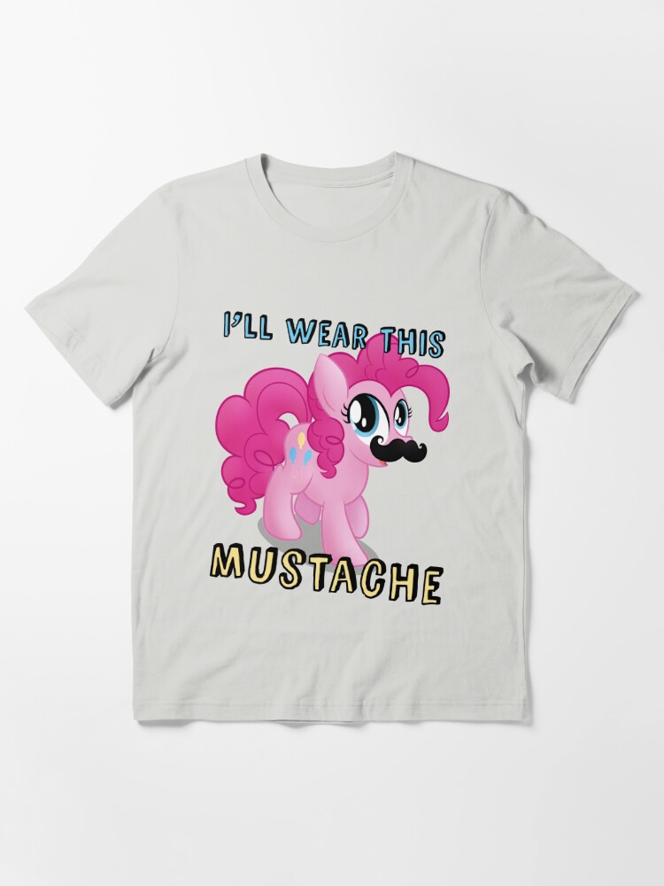 Disover Pinkie Pie Mustache  T-Shirt