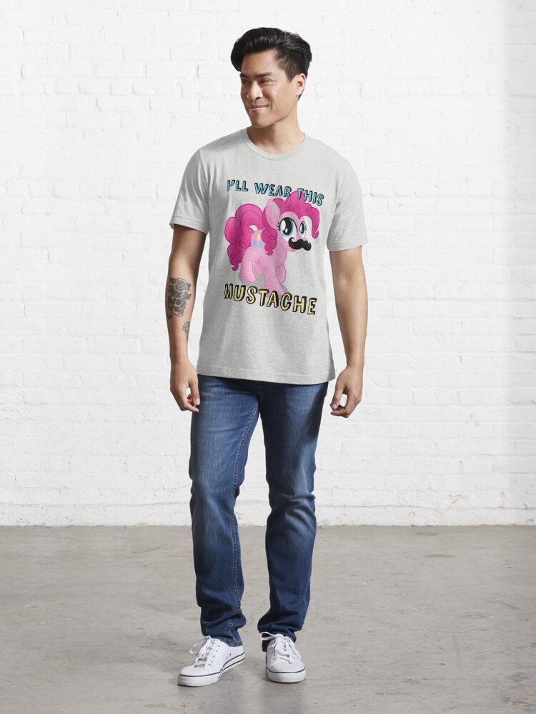 Discover Pinkie Pie Mustache  T-Shirt