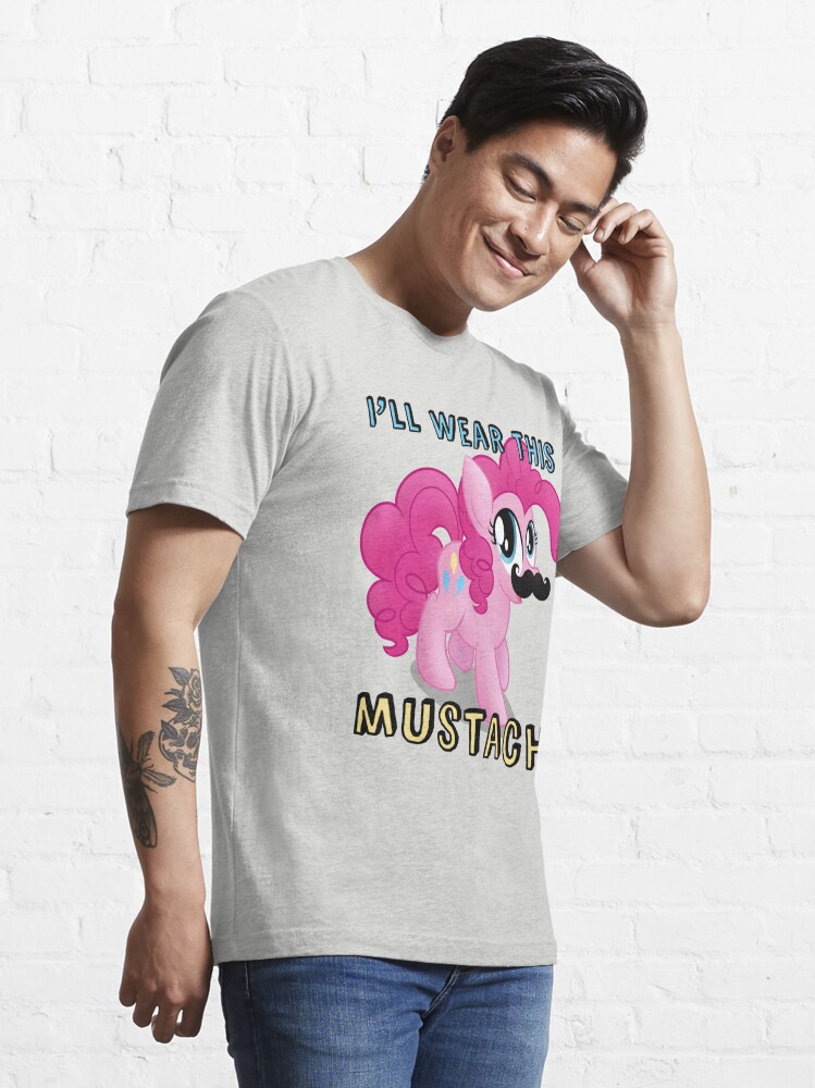 Discover Pinkie Pie Mustache  T-Shirt