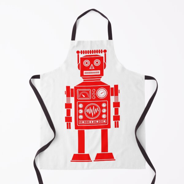 Item preview, Robot 270620/06 - Red and White designed and sold by Artberry.