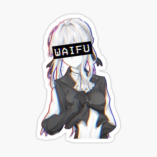 Evergarden Waifu Sticker
