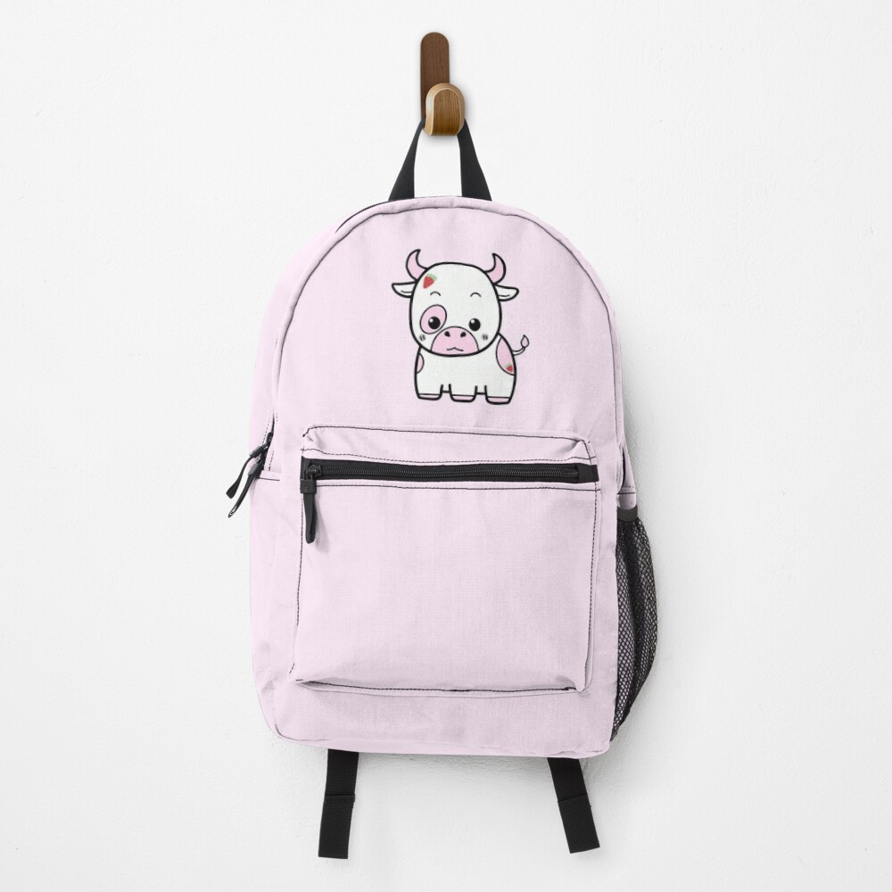 "Strawberry Cow" Backpack for Sale by elliedoodles Redbubble