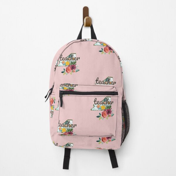 Item preview, New York Teacher Floral Watercolor designed and sold by AZGuzmans.