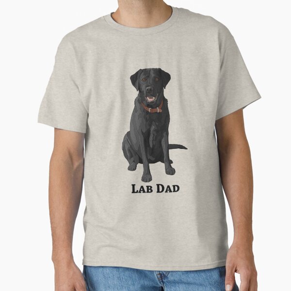 Item preview, Black Labrador Retriever Lab Dad designed and sold by csforest.