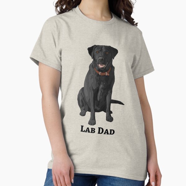 Item preview, Black Labrador Retriever Lab Dad designed and sold by csforest.