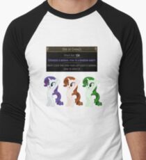 Random Rarity Men's Baseball ¾ T-Shirt