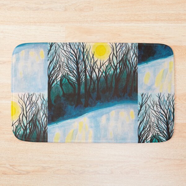 Item preview, Winter sunset painting  designed and sold by esvb.