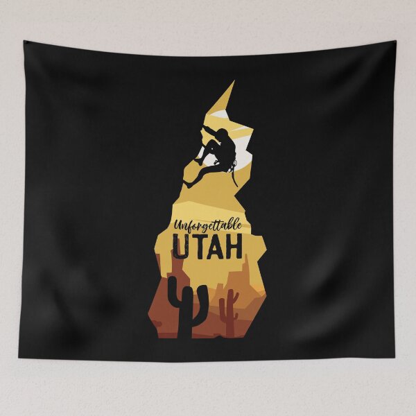 Item preview, Unforgettable Utah Hiking designed and sold by CoolSilhouettes.