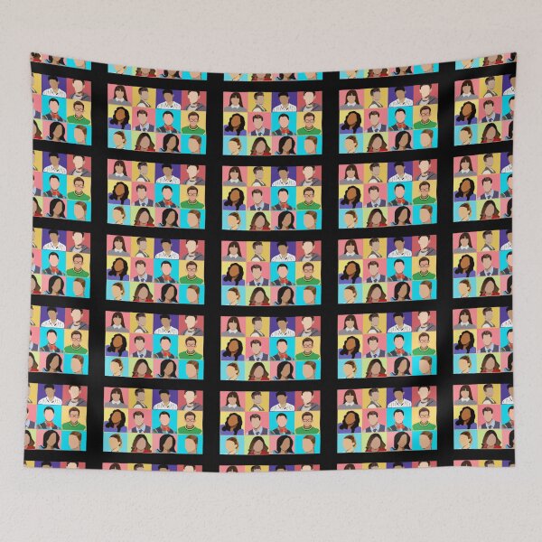 Item preview, Glee characters designed and sold by sticksforpeople.