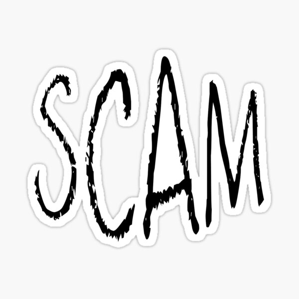 Scam Pandemic Stickers | Redbubble