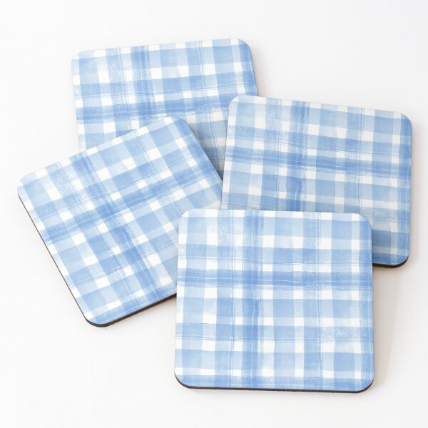 Item preview, Blue checkered pattern designed and sold by Brian Kroijer.