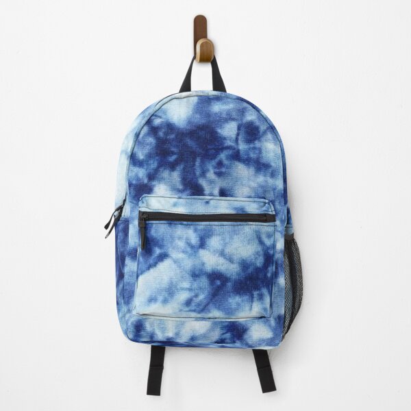 blue tie dye Backpack