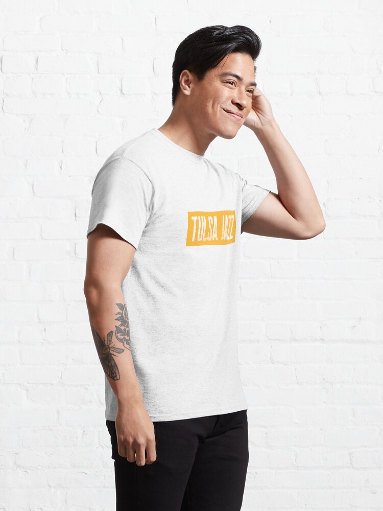 Alternate view of TheCoffeeCupLife: Tulsa Jazz Distressed Classic T-Shirt