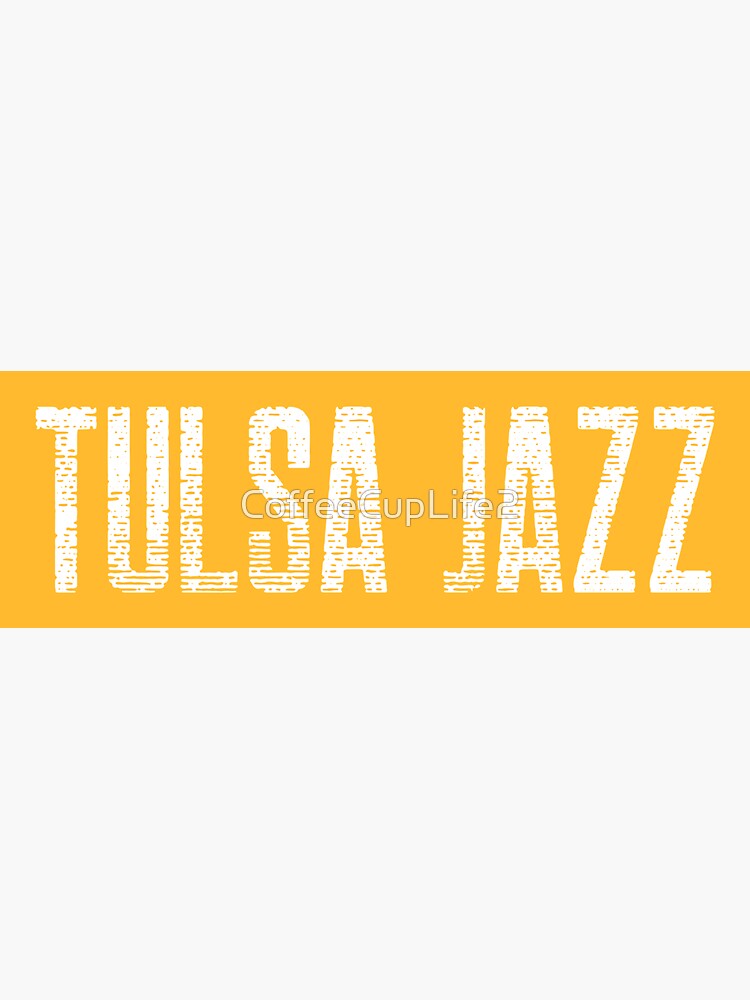 TheCoffeeCupLife: Tulsa Jazz Distressed by CoffeeCupLife2