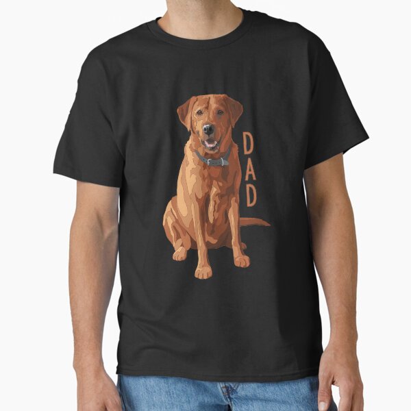 Item preview, Lab Dad Fox Red Labrador Retriever Dog designed and sold by csforest.